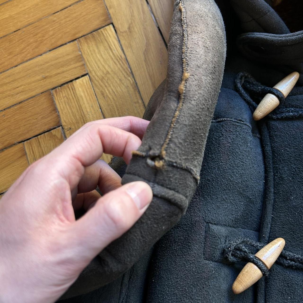 1985 CP Company Duffle Shearling Coat Black XL