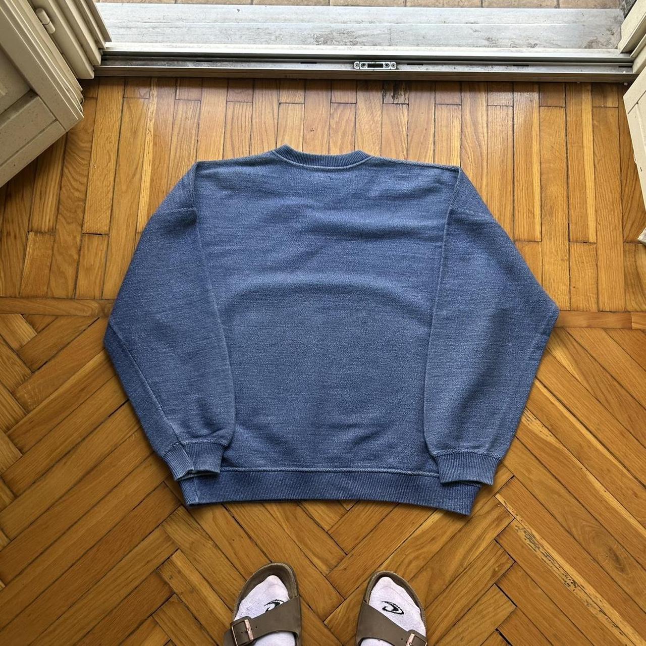 1980s Emporio Armani Sweatshirt Navy M
