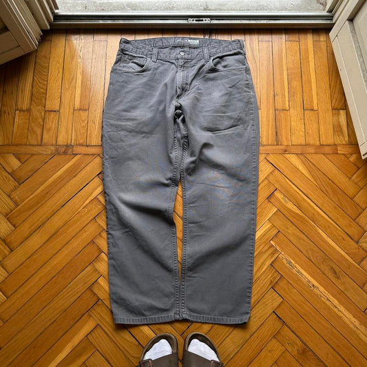 1990s Carhartt Carpenter Trousers Grey 36W 28L