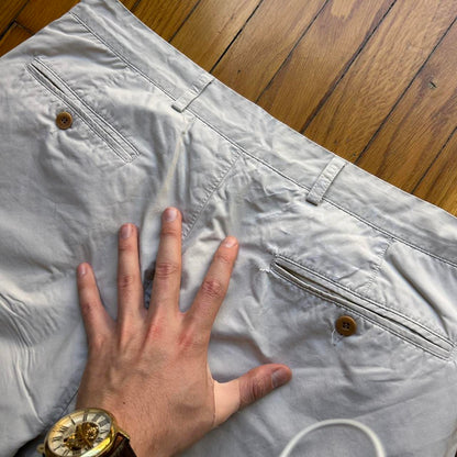 1990s Massimo Osti Production Trousers Cream 34W 32L