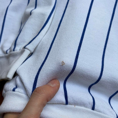 1980s Emporio Armani Striped Sweatshirt M