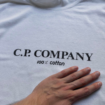 1980s CP Company 100% Cotton Knitted Jumper L