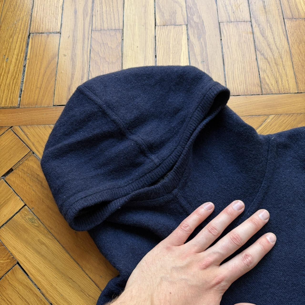 1990s Armani Jeans Hoodie Navy M