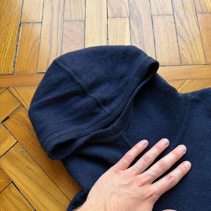 1990s Armani Jeans Hoodie Navy M