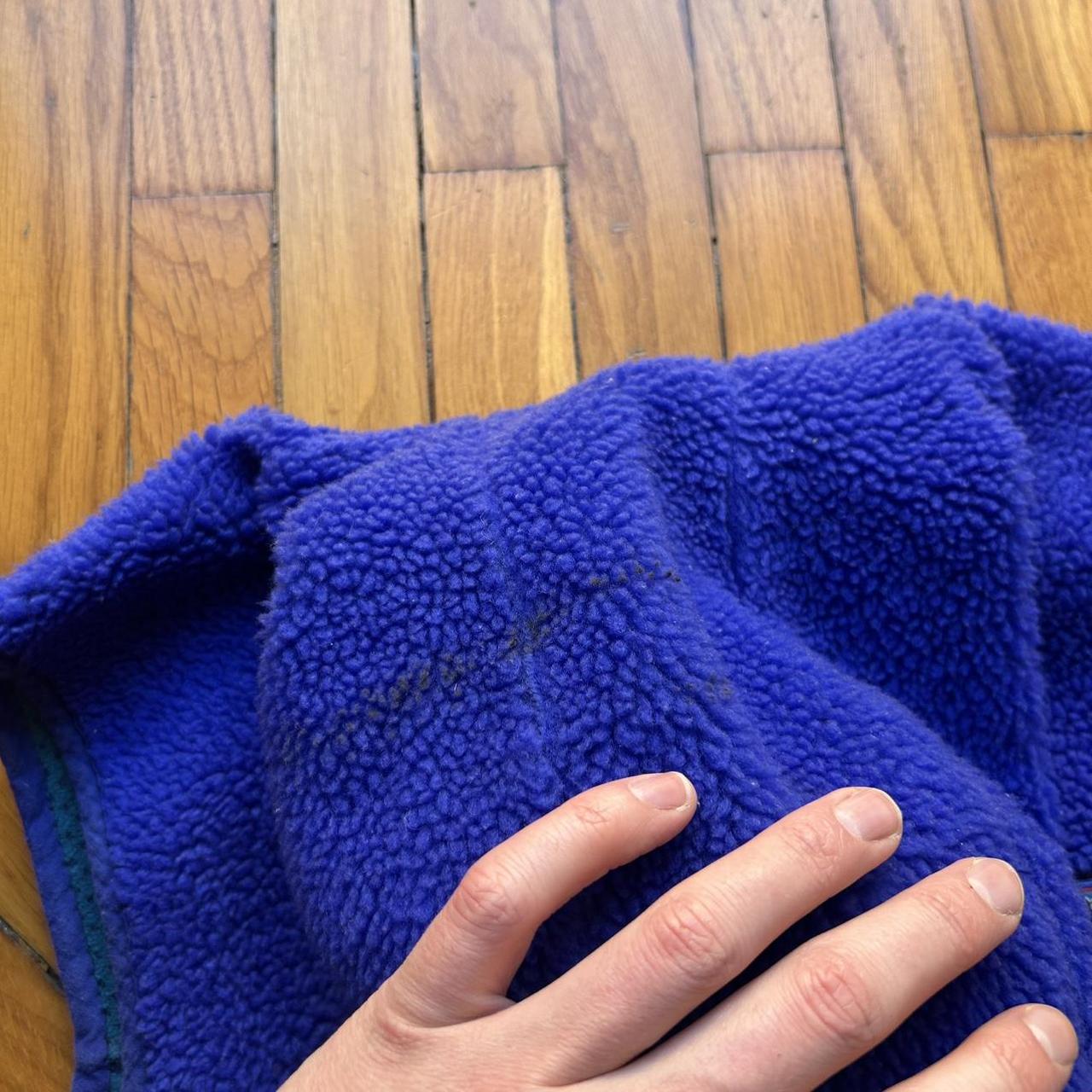 1990s Patagonia Fleece Gilet Blue Women's S