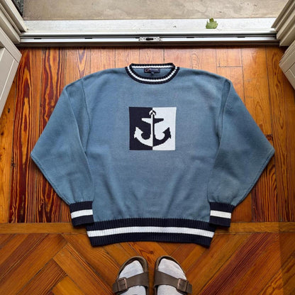 1990s Faconnable Knitted Jumper L