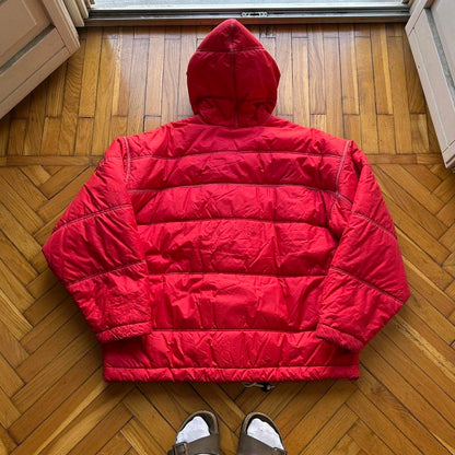 1990s Taverniti Puffer Jacket Red XL