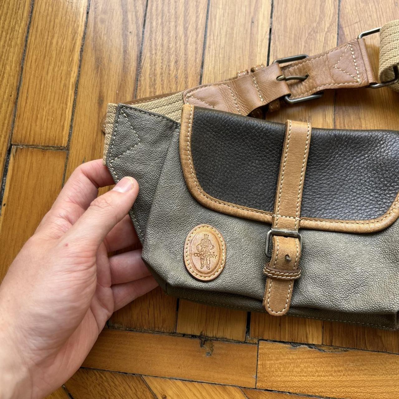 1980s CP Company Leather Bum Bag OS