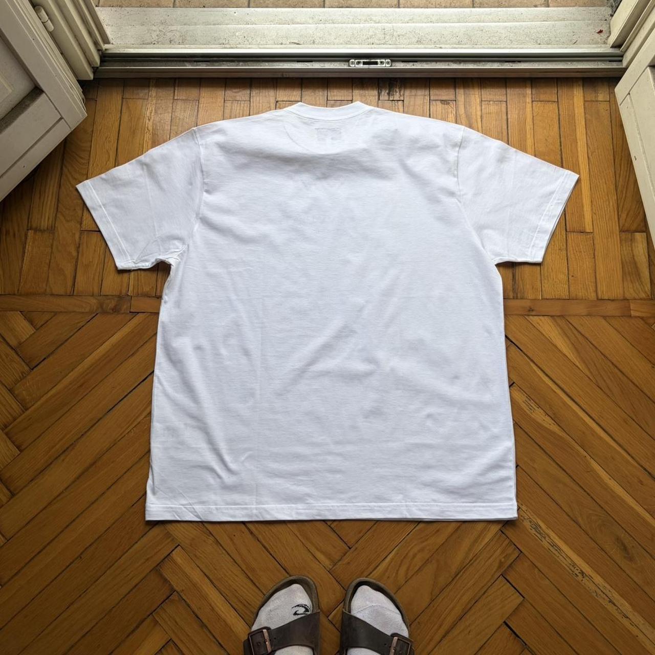 1990s Armani Jeans Basic T Shirt White XL
