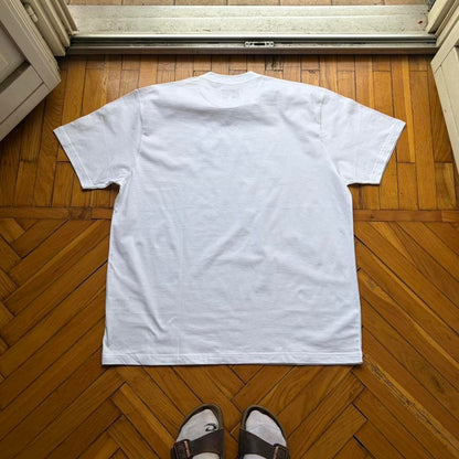 1990s Armani Jeans Basic T Shirt White XL