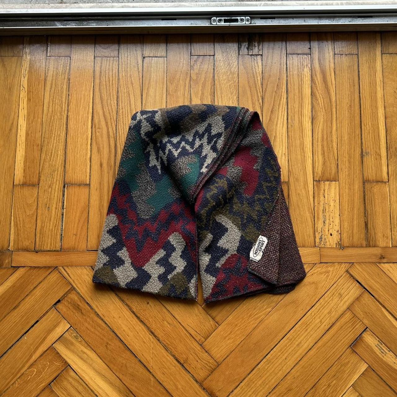 1990s Missoni Sport Knitted Scarf OS