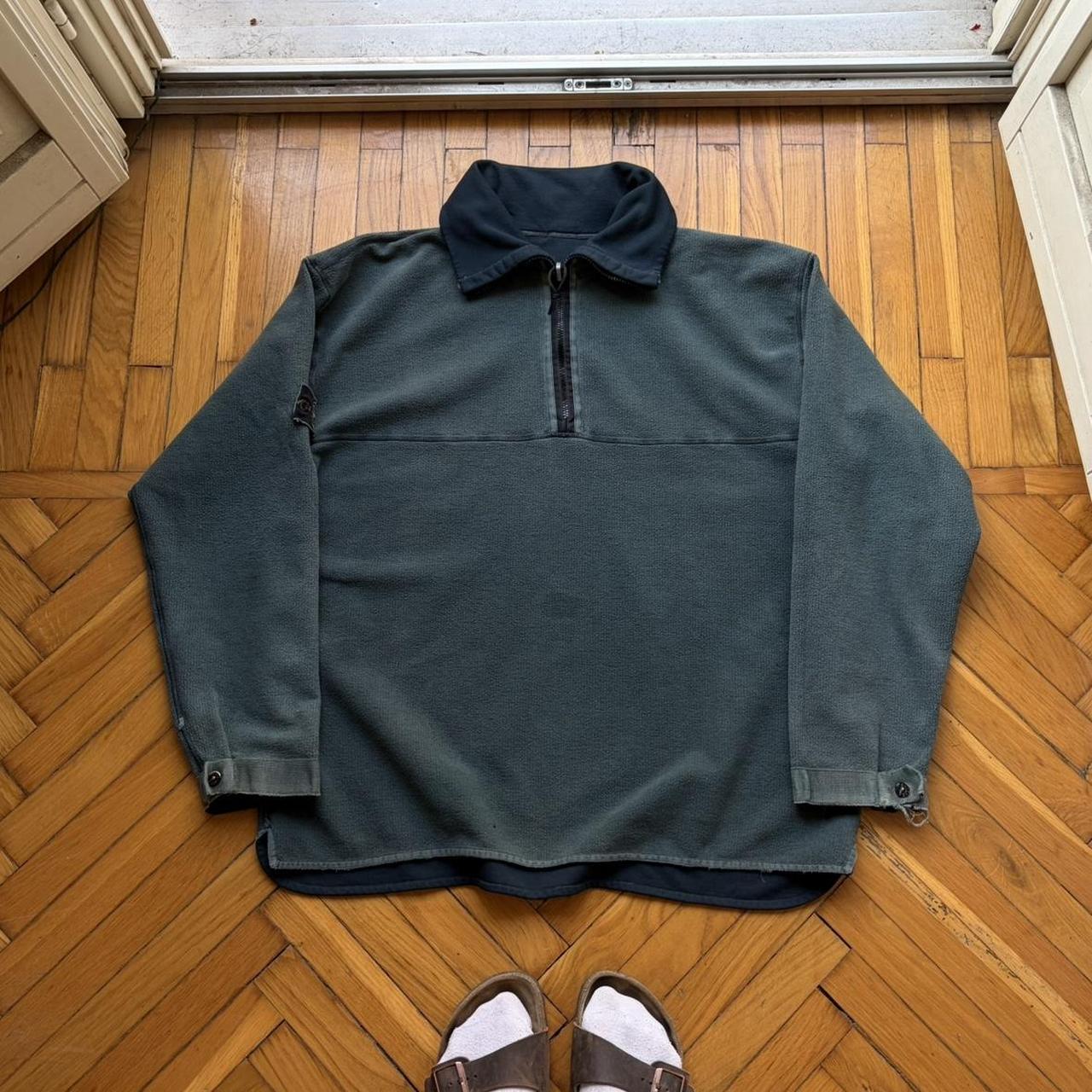1990s Stone Island Reversible Fleece Sweatshirt XL