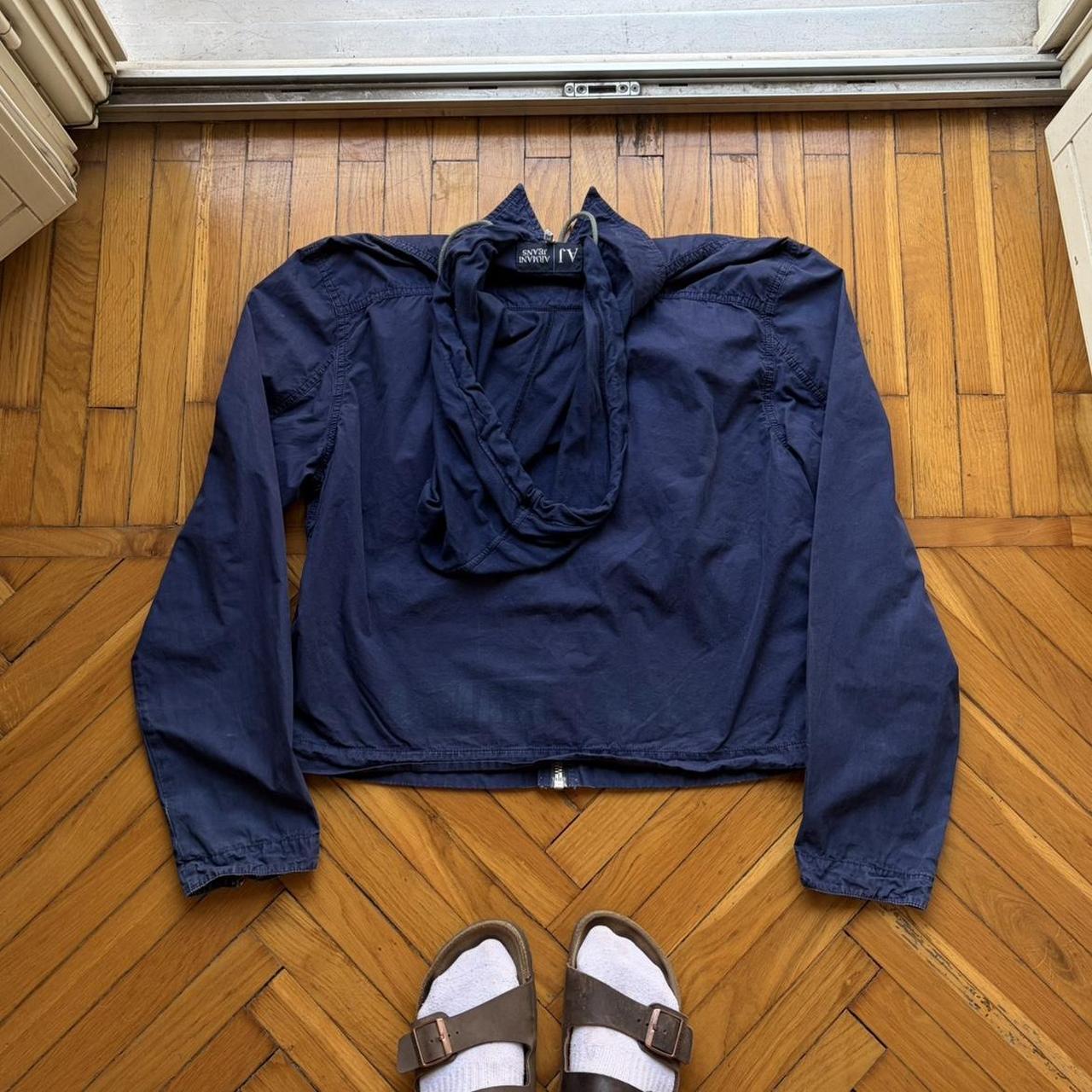 2000s Armani Jeans Bomber Jacket Navy M