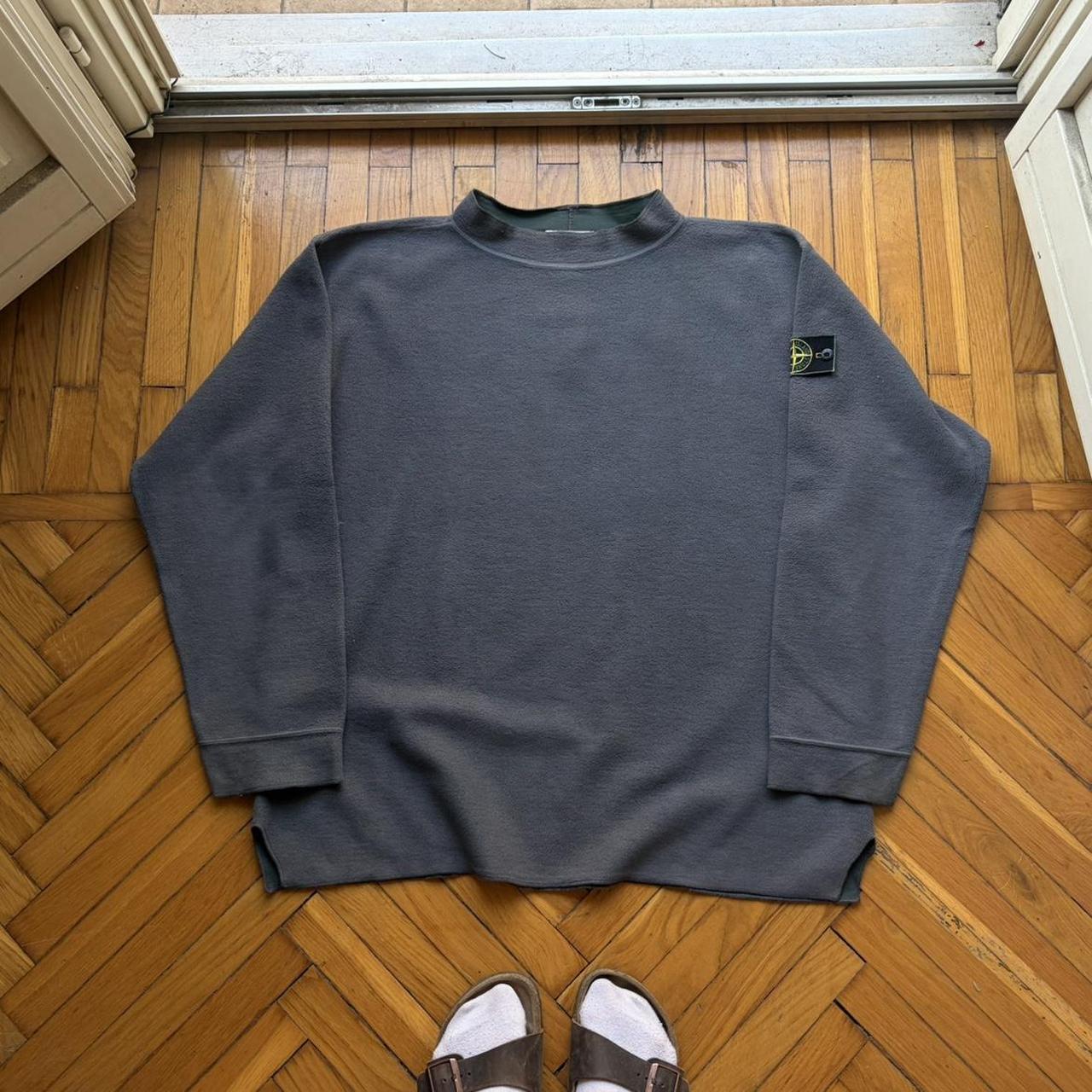 A/W 1995 Stone Island Fleece Sweatshirt Navy XL