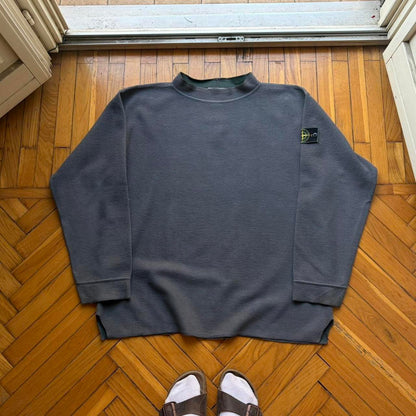 A/W 1995 Stone Island Fleece Sweatshirt Navy XL
