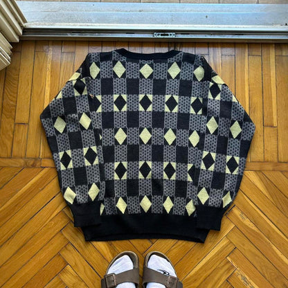 1980s Giorgio Armani Eagle Knitted Jumper L