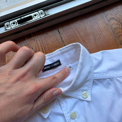 1980s Emporio Armani Shirt White L