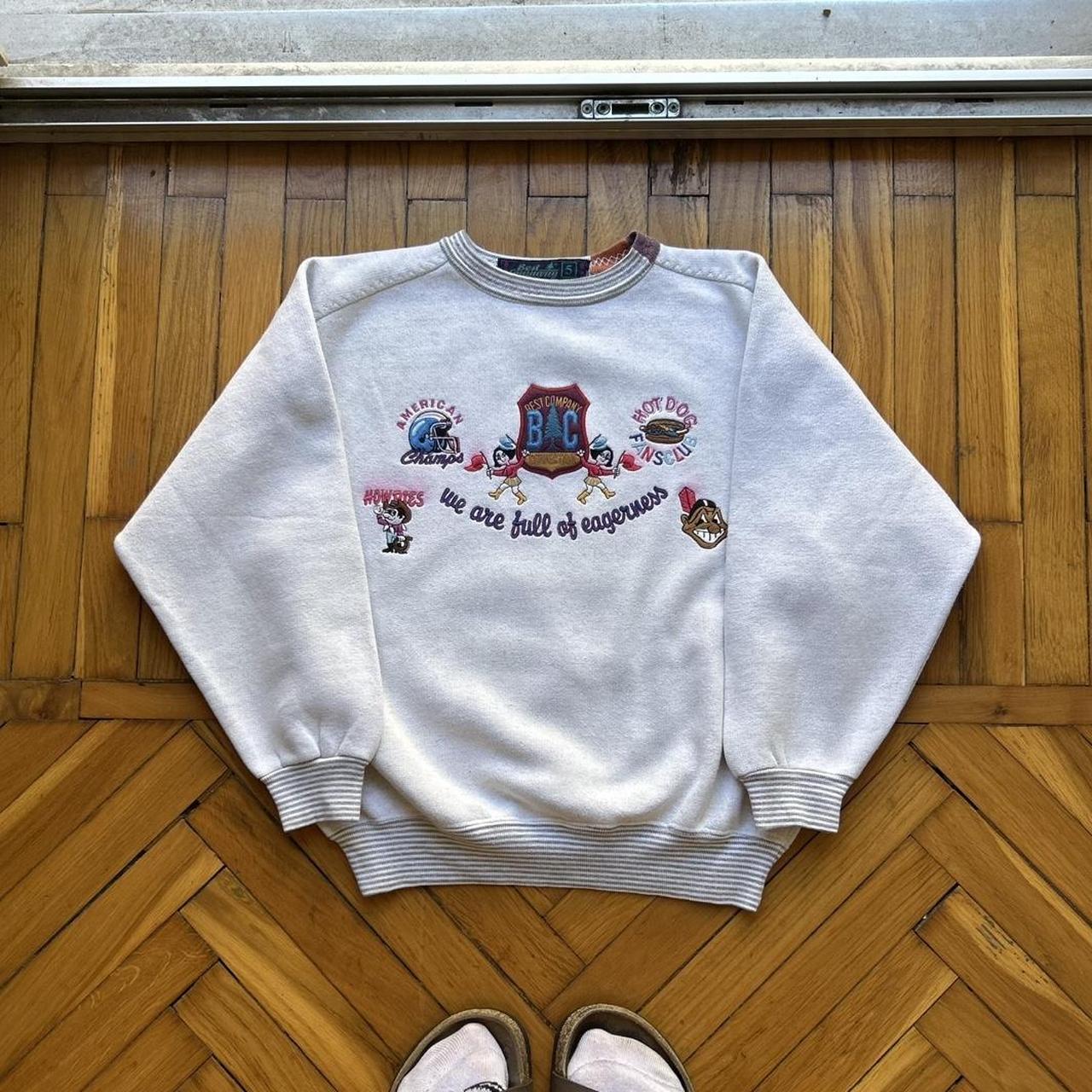 1980s Best Company Sweatshirt Grey Women's S