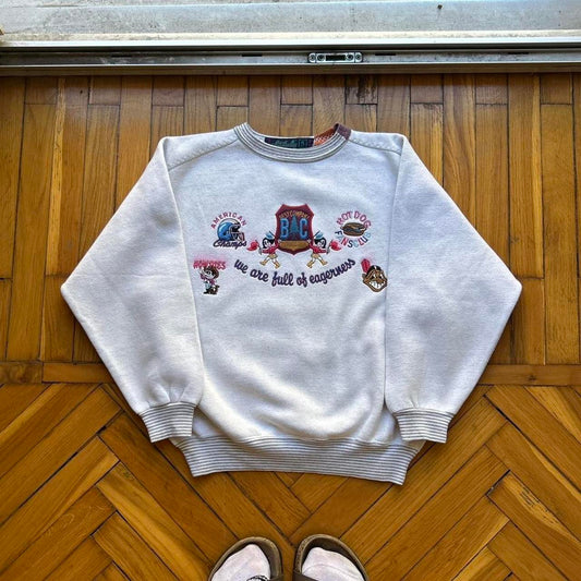 1980s Best Company Sweatshirt Grey Women's S