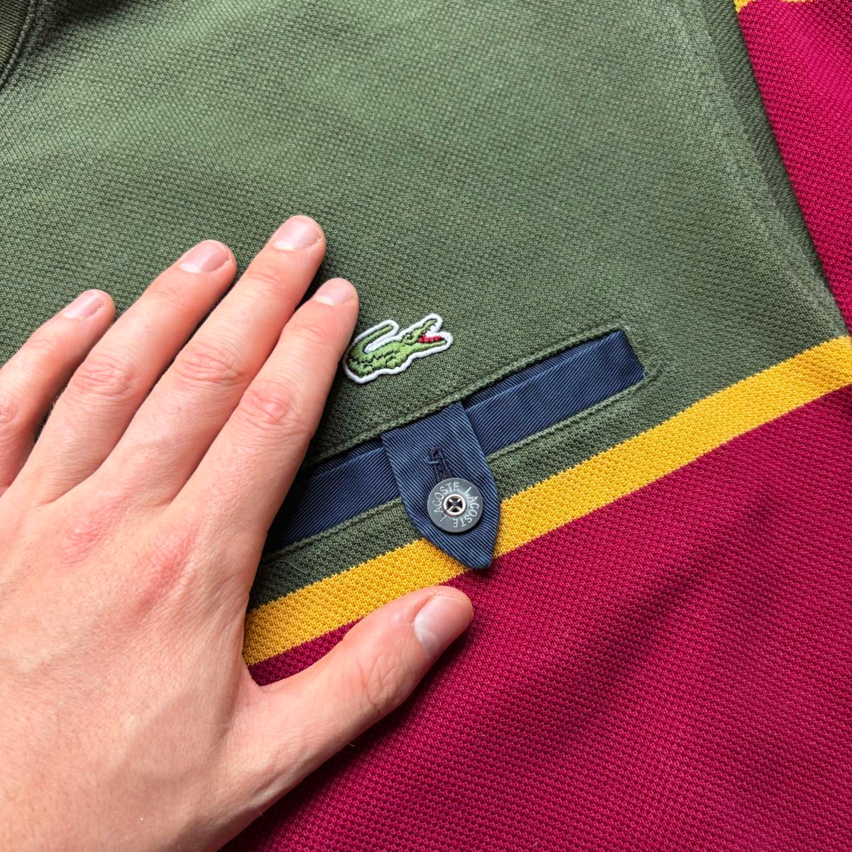 1990s Lacoste Chemise Sweatshirt L
