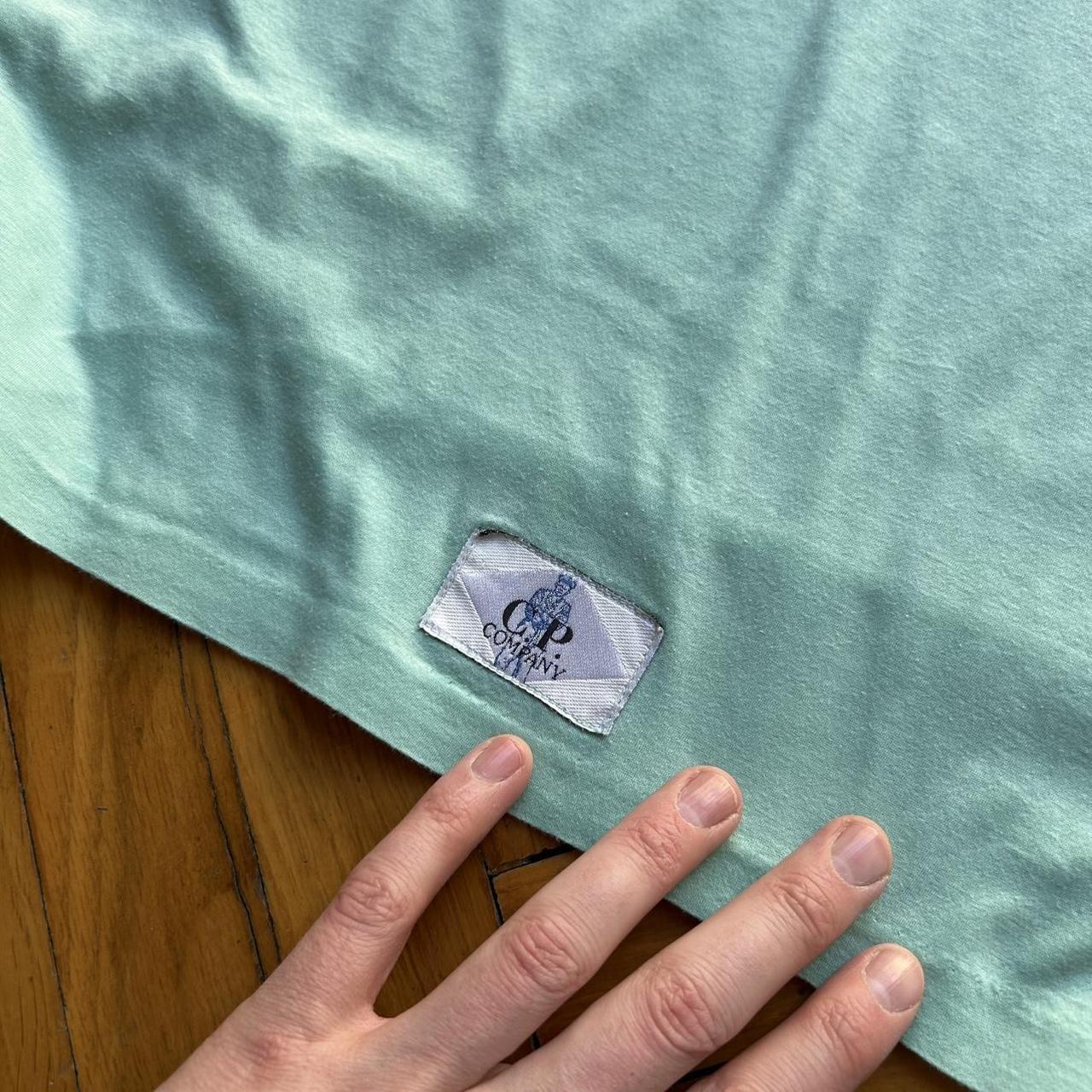 1980s CP Company Polo Shirt Green M