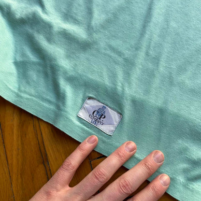 1980s CP Company Polo Shirt Green M