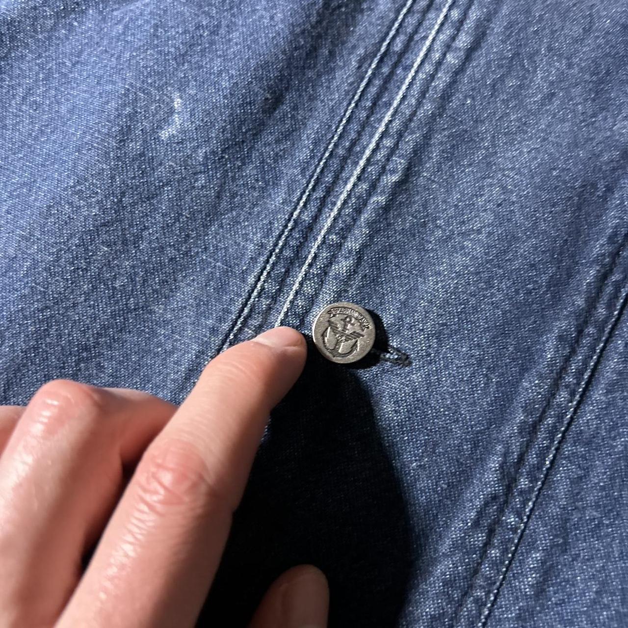 1990s Armani Jeans Denim Jacket L
