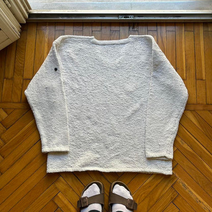 A/W 1996 Stone Island Chenille Knitted Jumper XL