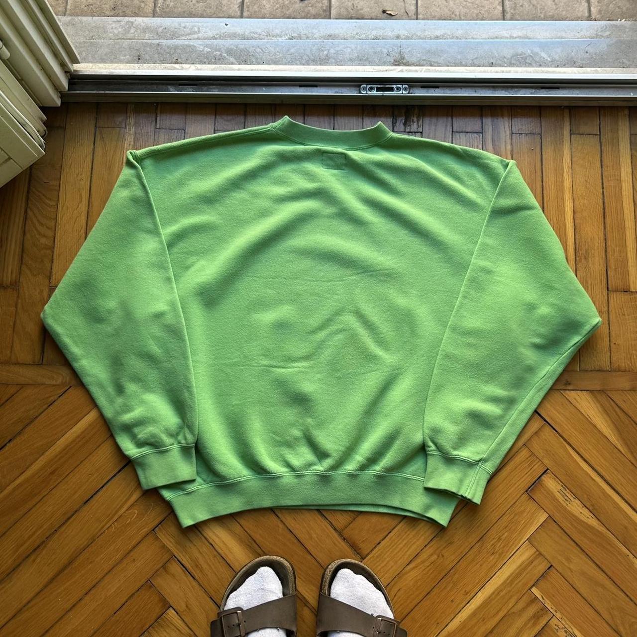 1990s United Colors Of Benetton Sweatshirt Green L