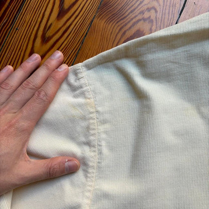 A/W 1997 Stone Island Corduroy Shirt Cream M