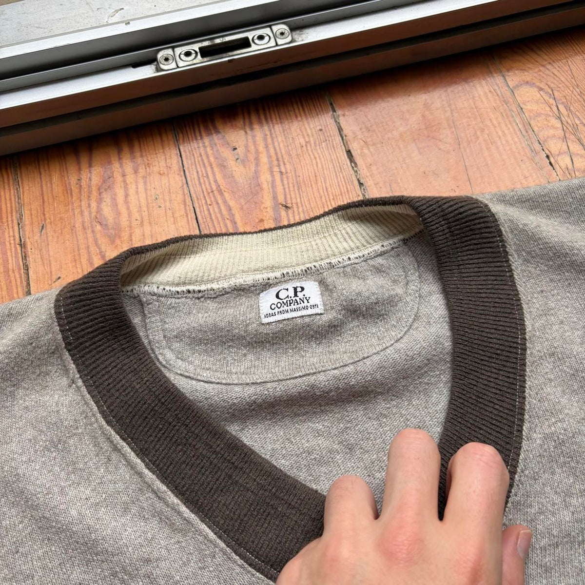 1980s CP Company Sweatshirt Grey XL