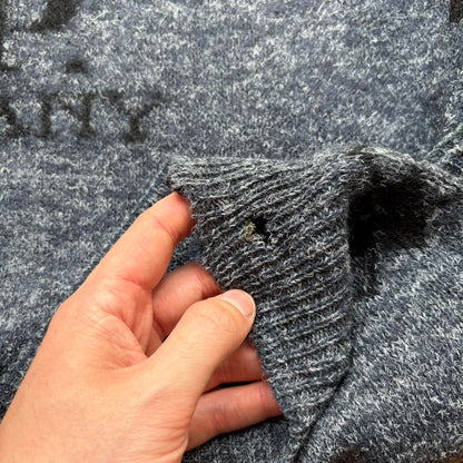 1980s CP Company Knitted Jumper Grey S