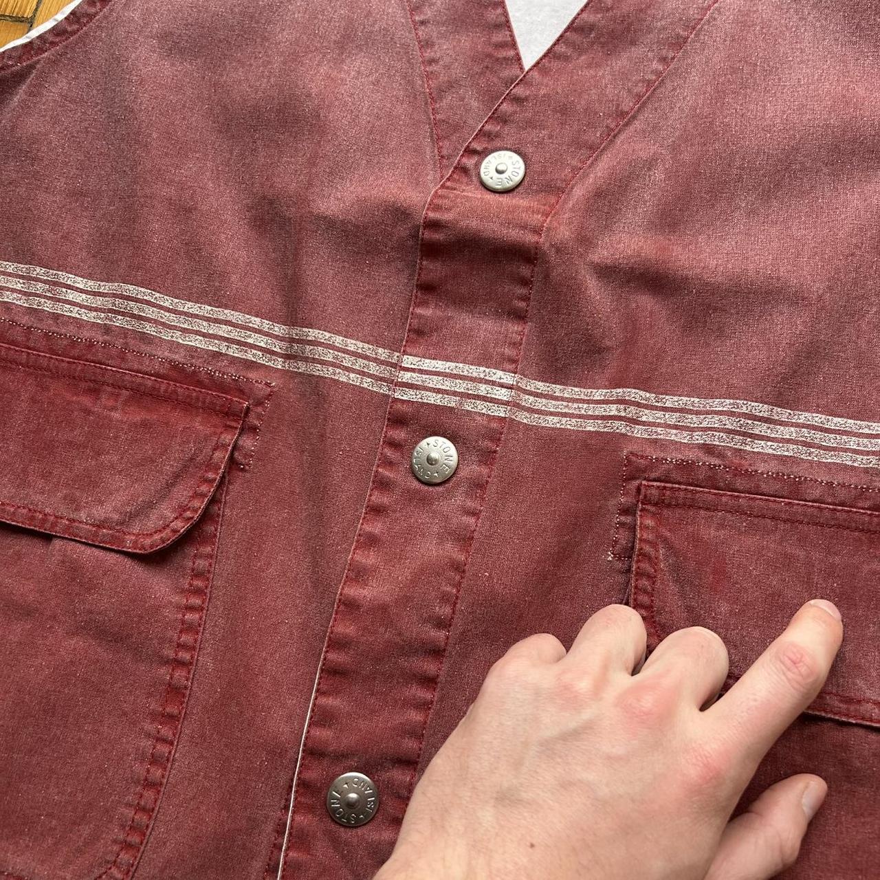 1992 Stone Island Marina Tela Stella Gilet XL