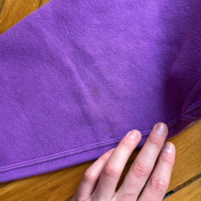 1980s Best Company Sweatshirt Purple L
