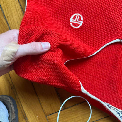 1980s Sergio Tacchini Knitted Vest Red S