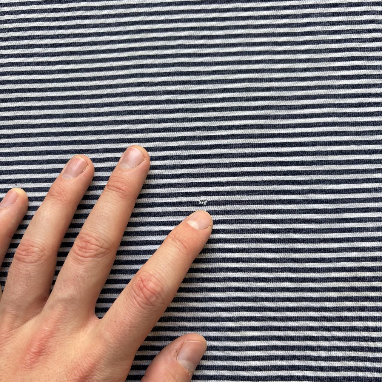 1980s Stone Island Marina Striped T Shirt S