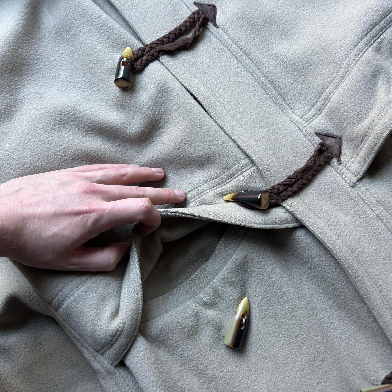 1990s Hugo Boss Duffle Coat XL