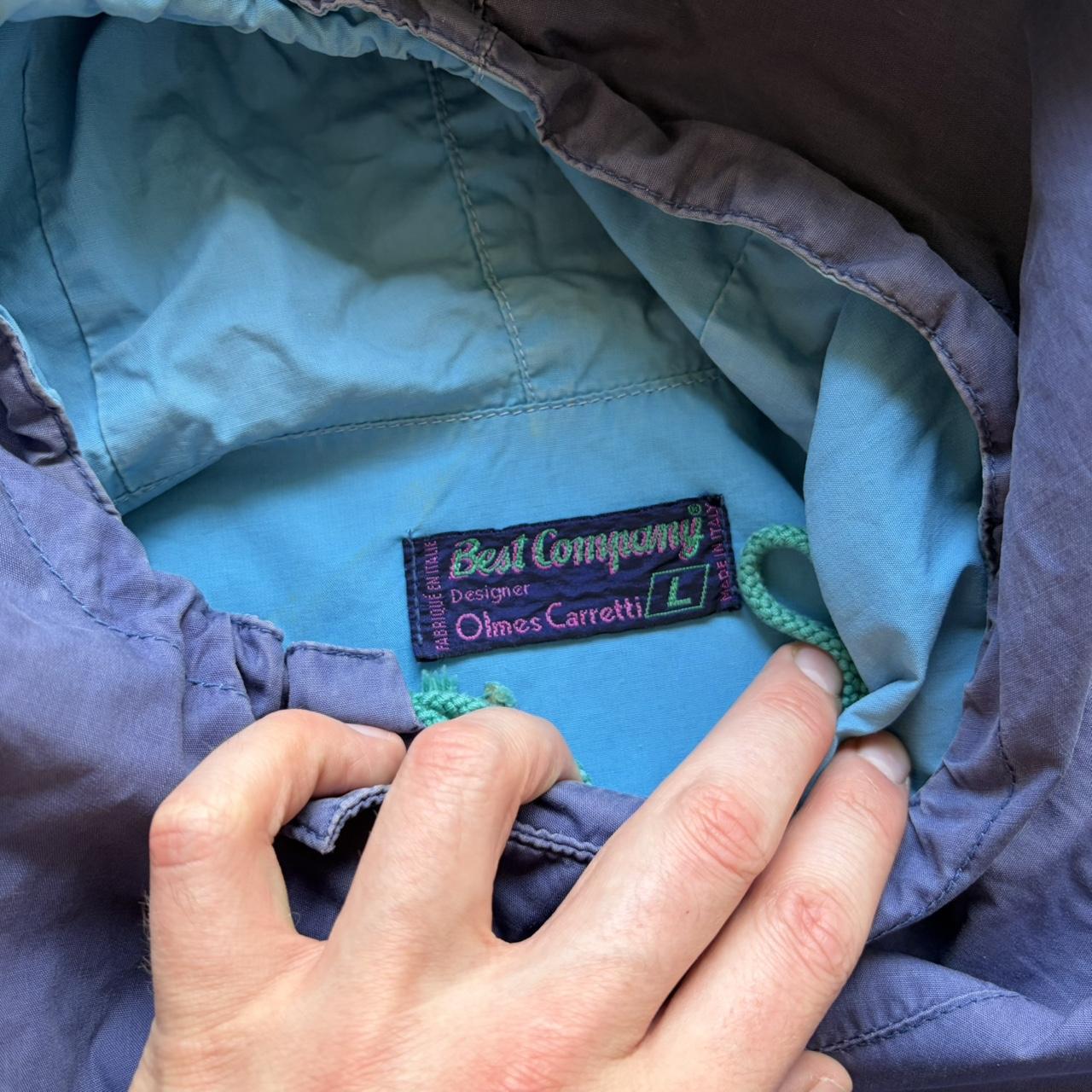 1980s Best Company Jacket Blue L