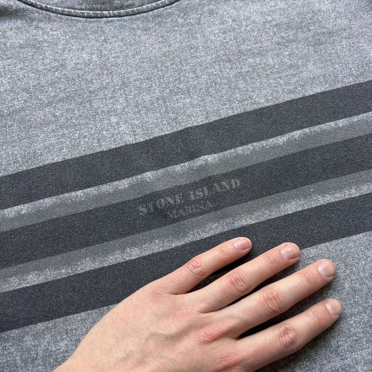 S/S 1995 Stone Island Marina T Shirt Grey M