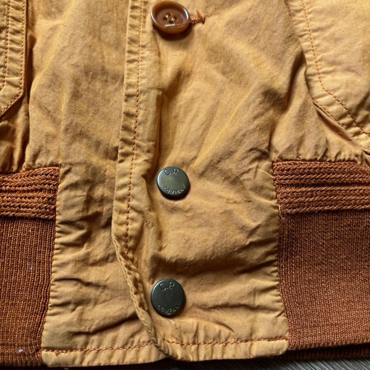 1990s CP Company Flight Jacket Orange L
