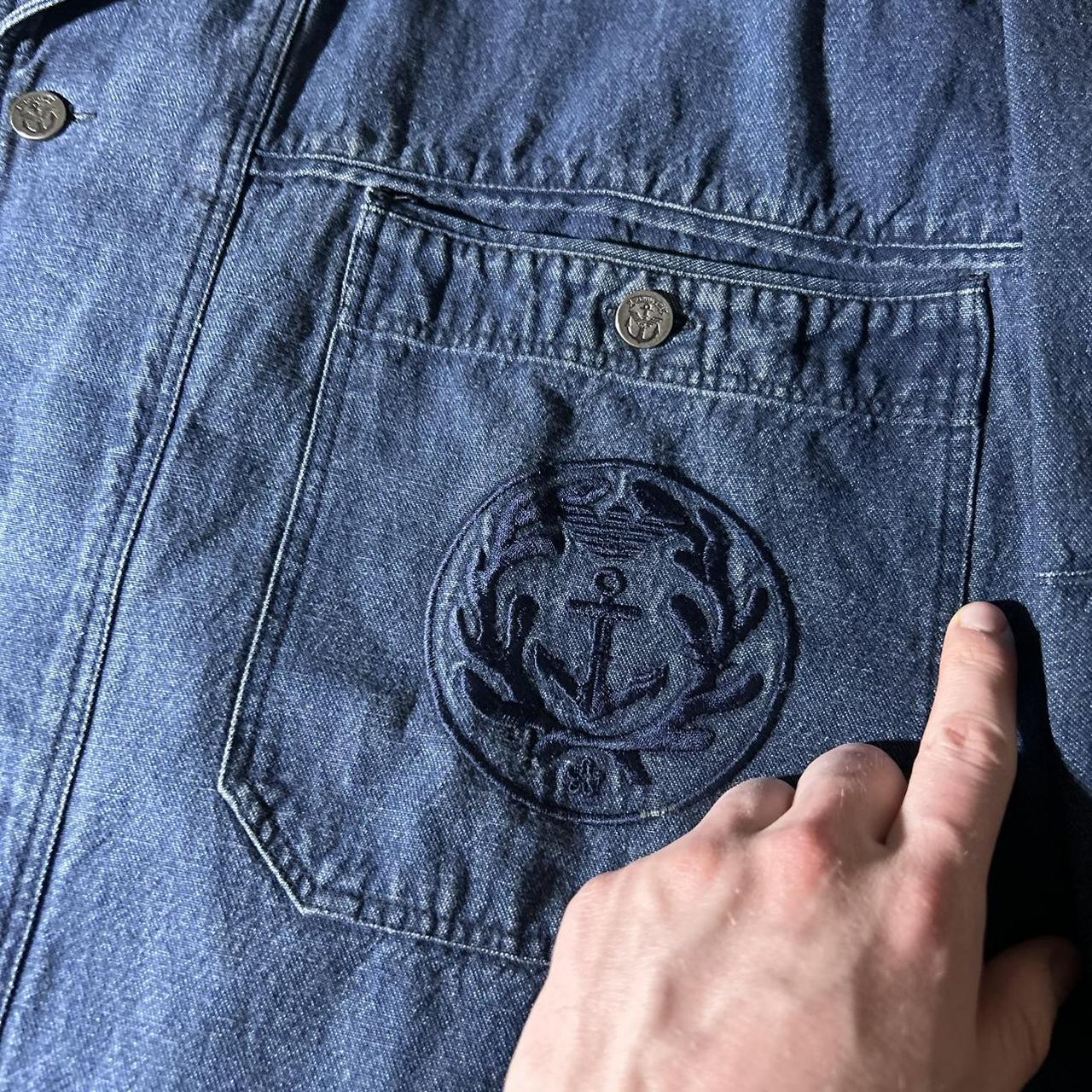 1990s Armani Jeans Denim Jacket L