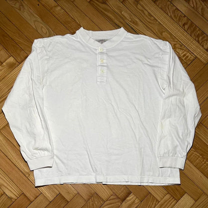 1990s Armani Jeans LS T Shirt White M