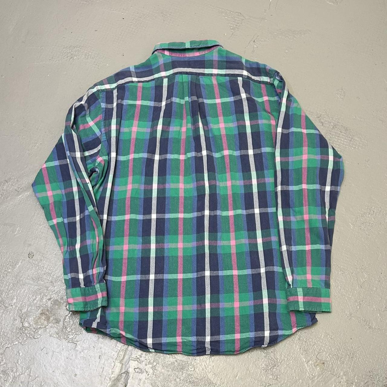 1990s Ralph Lauren Flannel Shirt L