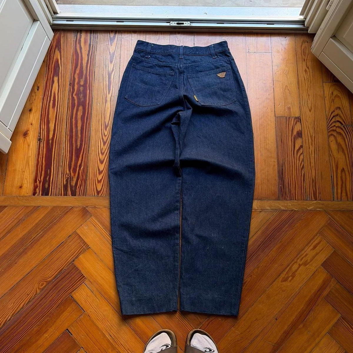 1980s Giorgio Armani Jeans Navy 30W 30L