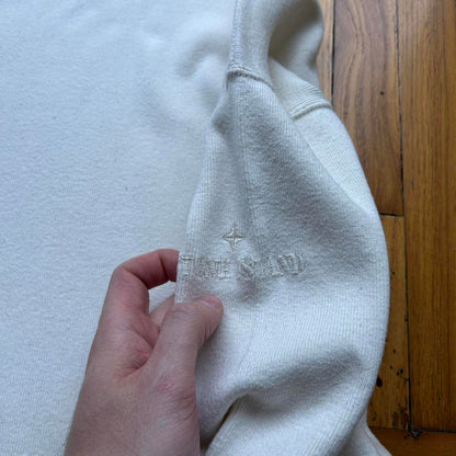 1980s Stone Island Sweatshirt Cream L
