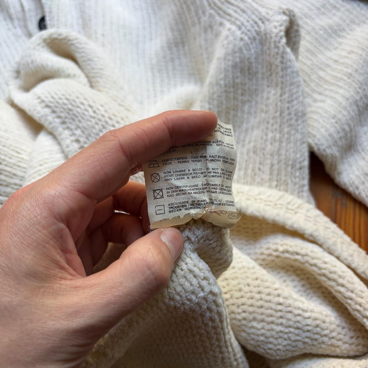 1990s Stone Island Chenille Knitted Jumper M