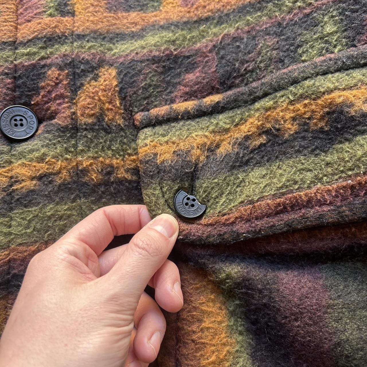 1990s Missoni Sport Pattern Coat L