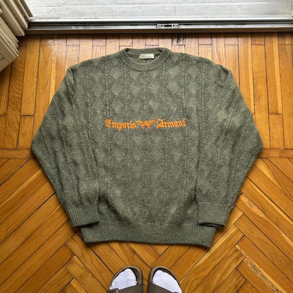 1990s Emporio Armani Knitted Jumper L