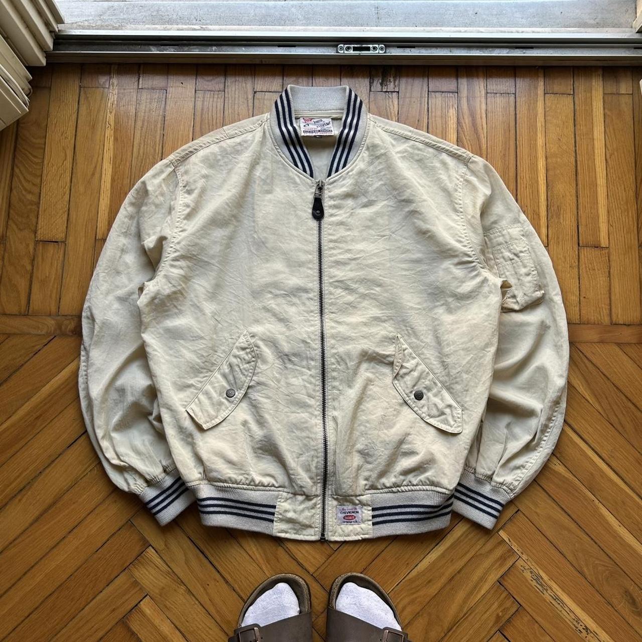 1980s Chevignon Conquest Bomber Jacket XL