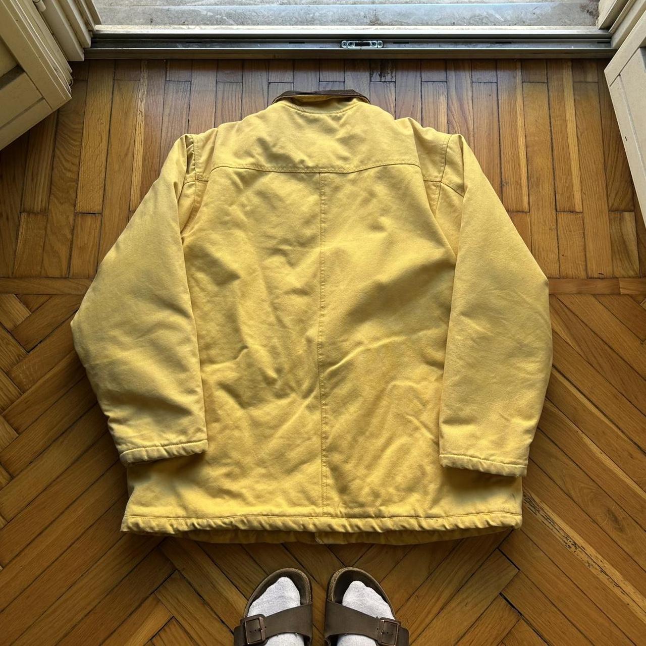 1990s Chevignon Padded Coat Yellow XL